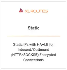 XLRoutes Static IP Solutions